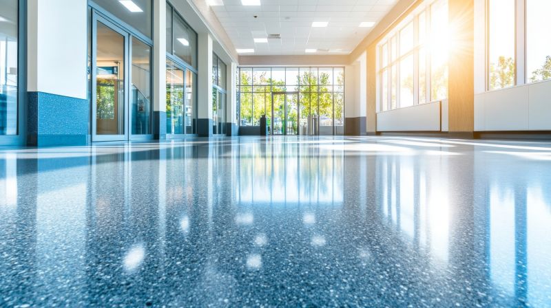 Concrete Coloring Options For Commercial Properties