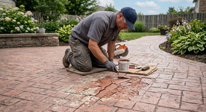 Decorative Concrete Repair in Phoenix, AZ